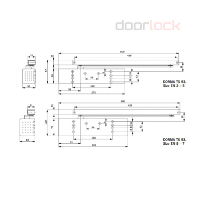 Доводчик dormakaba TS93G